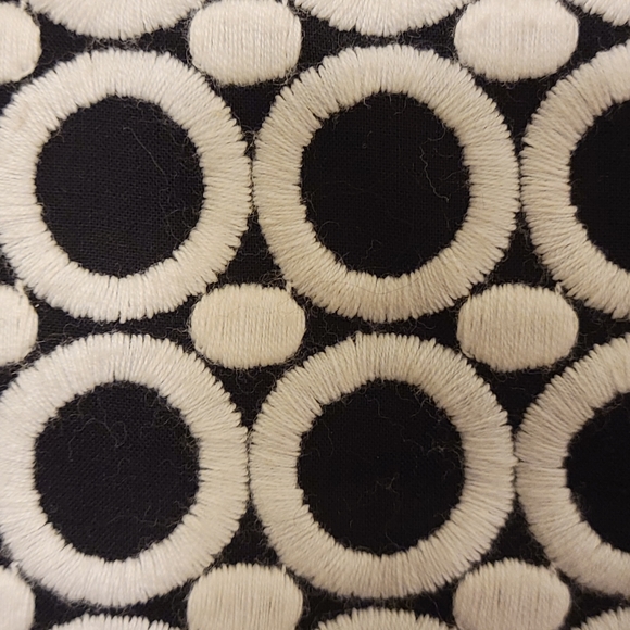 Black and White Sheath Dress By C Wonder Size 4 - Picture 5 of 8